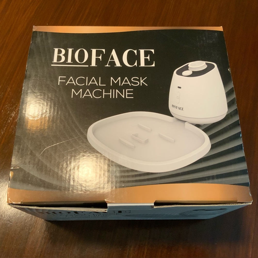 NIB BioFace Facial Mask Machine with Collagen Tablets DIY Mask Maker